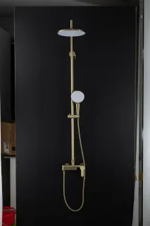 Душевая стойка Gappo G2499-33 золотой сатин